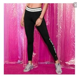 PINK VICTORIA'S SECRET COTTON LEGGINGS.  XS